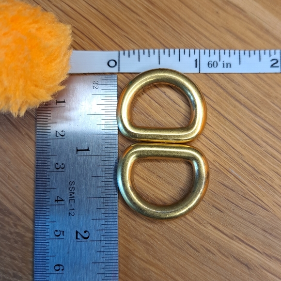 Marc Jacobs brass D-rings | Spare/replacement/repair/rehab parts ๐ ๏ธ - Picture 8 of 8